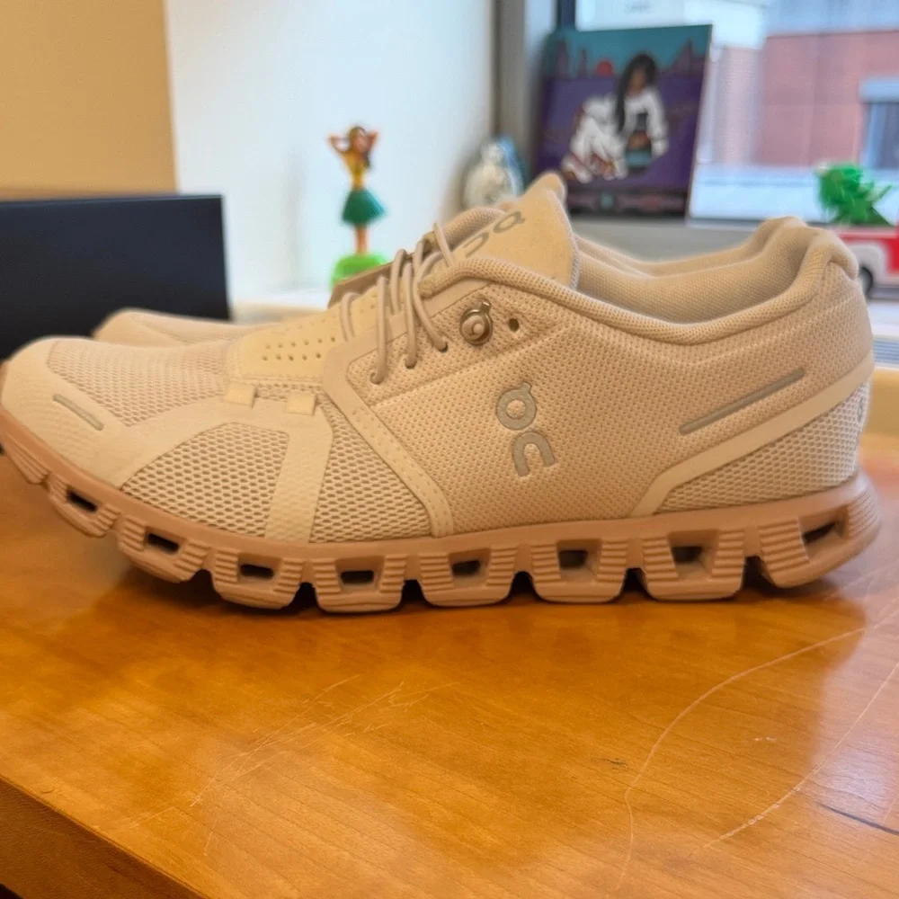 On Running Women's Cloudswift Sneakers in Beige